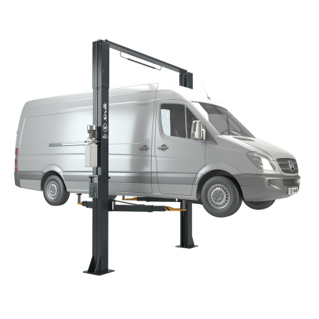 Двухстоечный электрогидравлический подъемник ПГА-5000/1 (высокая версия для LCV) Серый RAL7047